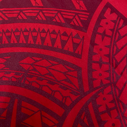 Image of 2.0 All Tribal Red Tank Top (Dark)