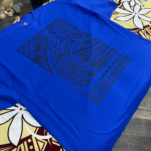 Image of 2.0 All Tribal Blue Shirt (Dark)