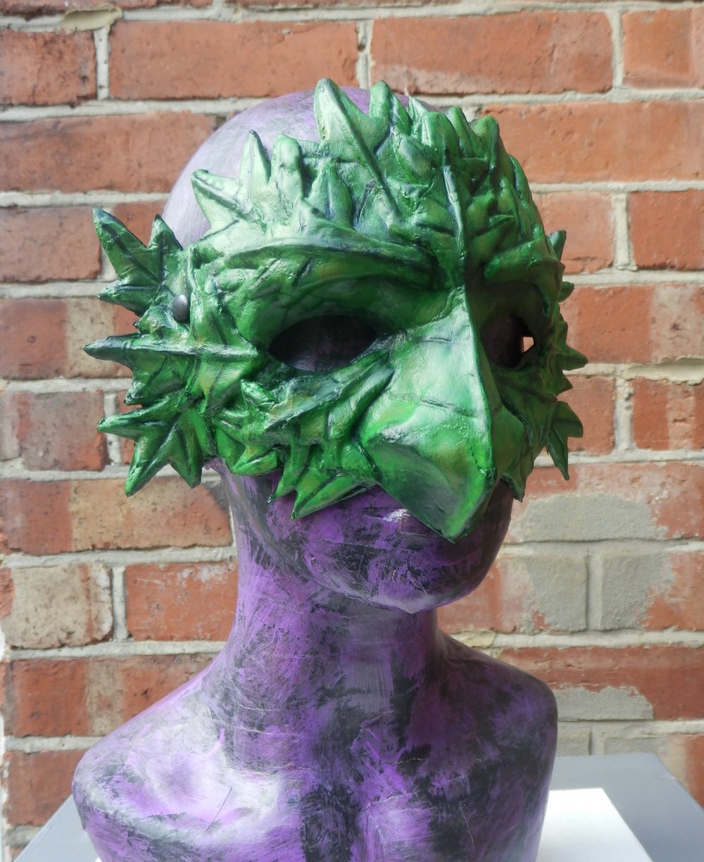 Green Man Mask