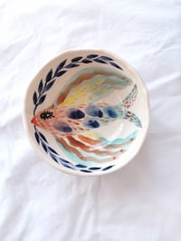 Image 1 of Cuenco con pájaro colores 1