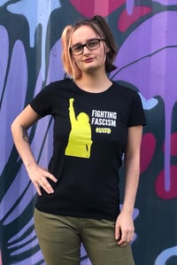 Image 1 of Women fight fascism T-shirt