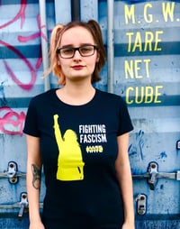 Image 2 of Women fight fascism T-shirt