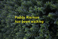 Paddy Kiernan has been walking