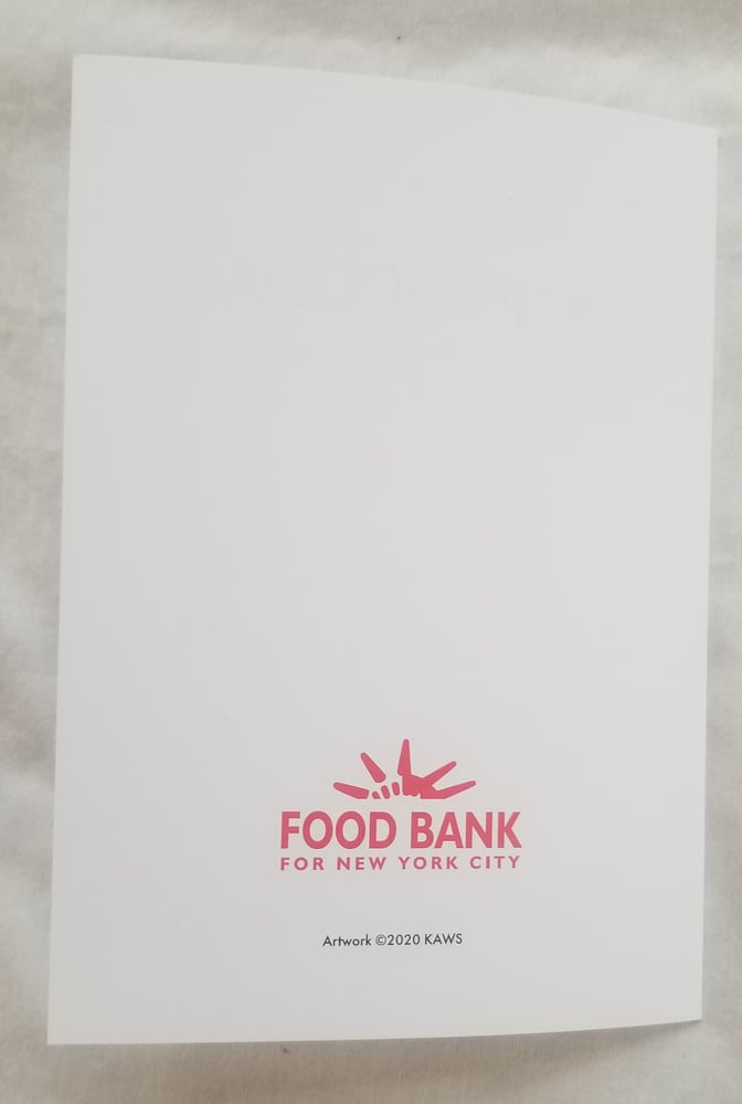 Image of KAWS Food Bank Cards Box Set