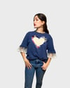 Blue Heart Shirt