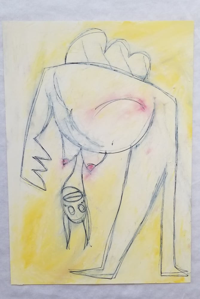 Image of Adam Handler Polly Girl (Yellow)