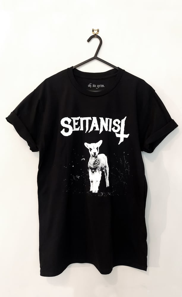 Image of Seitanist T-Shirt (Black Metal Version)