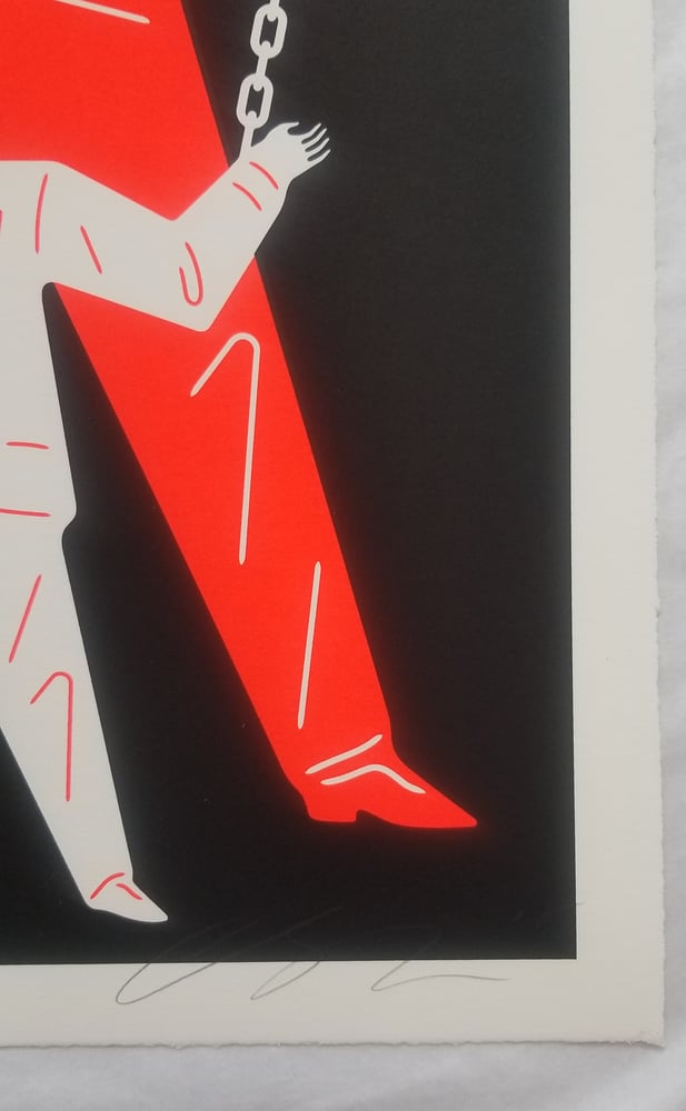 Image of Cleon Peterson Little Man Big Man Muller Red