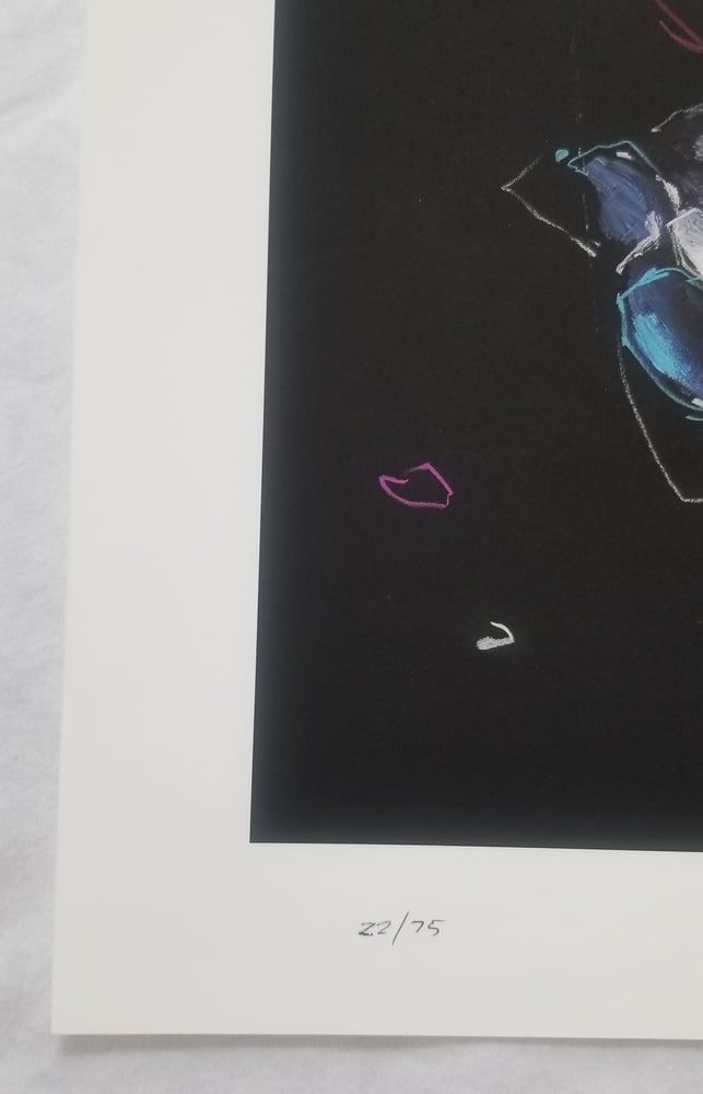 Image of Matthew Ryan Herget Sensory Deprivation Study no. 1 Hand Embellished