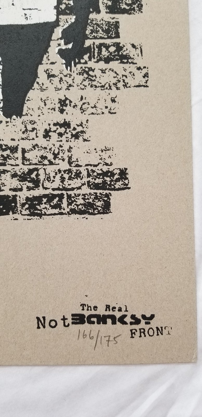 Not Not Banksy L13 Like the Real Thing But Worse | Printfall Art
