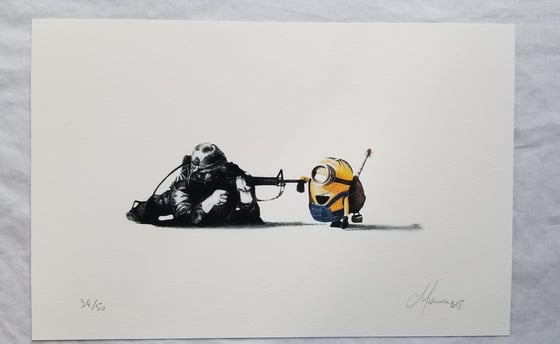 Image of Murmure street Sniper Print