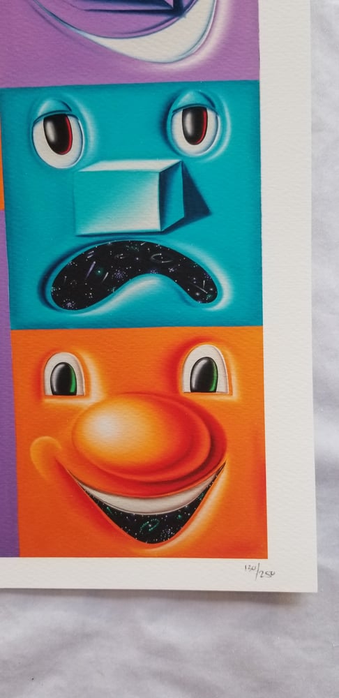 Image of KENNY SCHARF Heliotrope Prints 