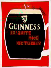 Guinness poster