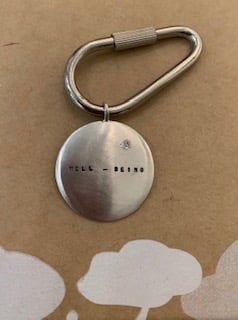 Image of Well-Being Keychain