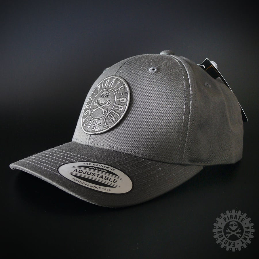 Image of ADJUSTABLE CAP STAMP DARK GREY