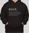 M.A.U.B "Defined" hoodie *unisex*