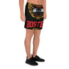 Black BossFitted Men's Athletic Long Shorts