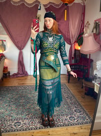 Image 4 of Emerald Crochet Dress