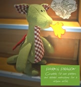 Image of Daring Dragon Sewing Pattern (PDF)