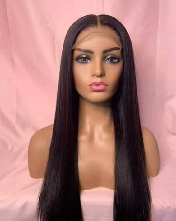 30 inch Long Straight Lace Front Wigs Human Hair For Women