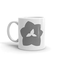 Image 2 of Checker Flower Mug