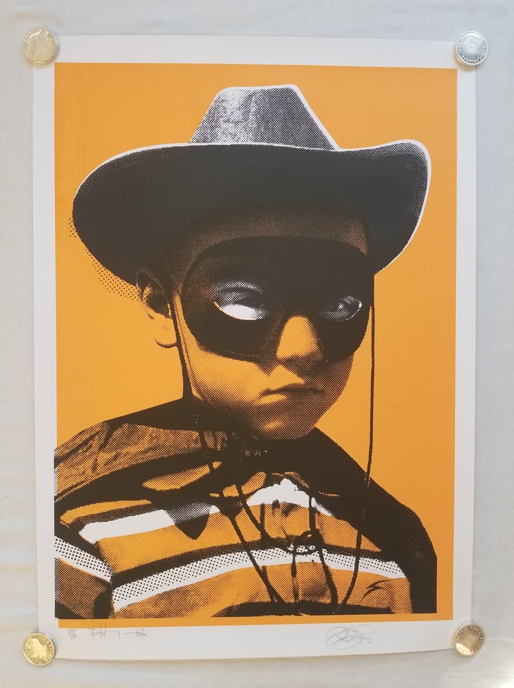 Paul Insect BIG HEAD - ORANGE | Printfall Art