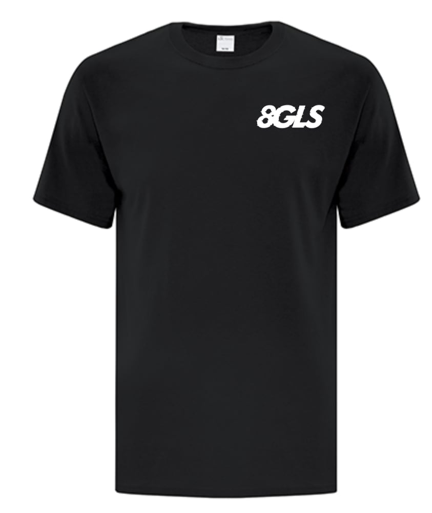 Image of Black 8GLS T-shirt