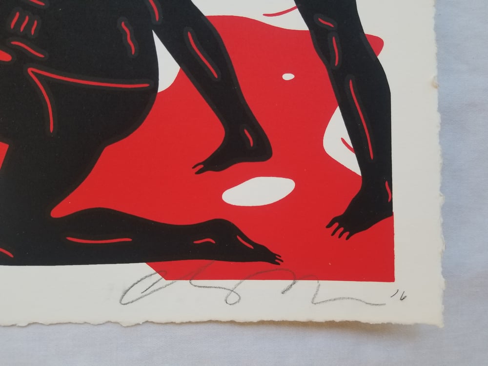 Image of CLEON PETERSON "BURNING THE DEAD (RED) ARTIST PROOF