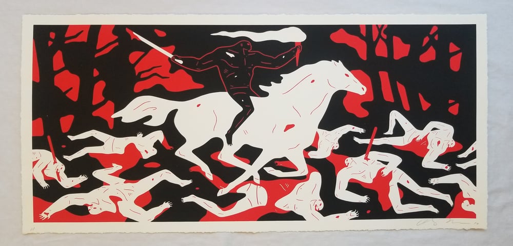Image of CLEON PETERSON "VICTOR"(RED) ARTIST PROOF