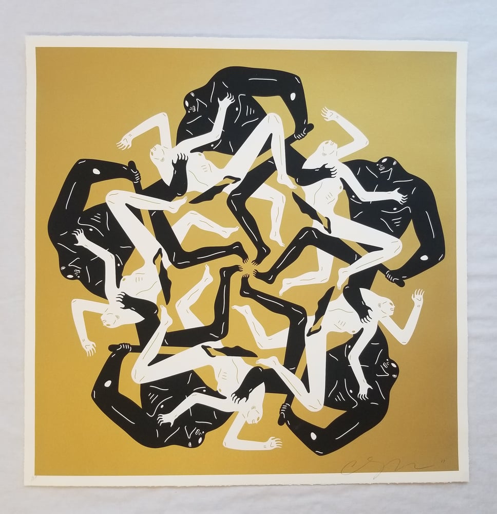 Image of Cleon Peterson ECLIPSE 2 (GOLD) Artist Proof AP