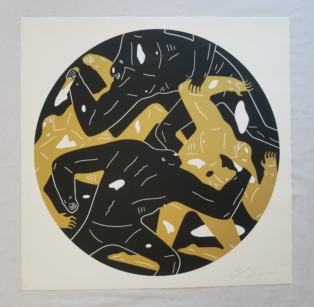 Image of CLEON PETERSON "OUT OF DARKNESS" BLACK ARTIST PROOF