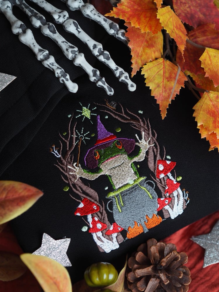 Image of Abracroakdabra - Black Hoody 