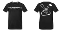 Black Snowbunnyz Logo Tee