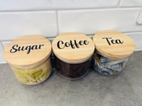 Coffee, Tea & Sugar Labels