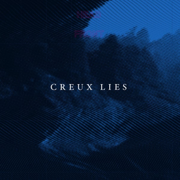 Image of [Freak001-1] Creux Lies - Blue / The Veil 7"