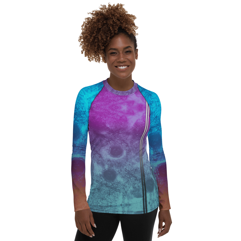 Image of Abstract Autumn Women's Rash Guard