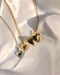 Image 2 of Valentina Heart Locket Necklace