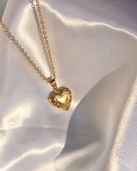 Image 3 of Valentina Heart Locket Necklace