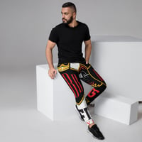 Image 1 of BossFitted Half Black Half White All Over Print Men's Joggers