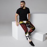 Image 1 of BossFitted Half Black Half White All Over Print Men's Joggers