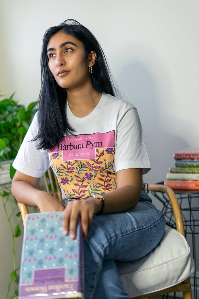 Image of "Welcome To The Barbara Pym Warehouse" T-shirt