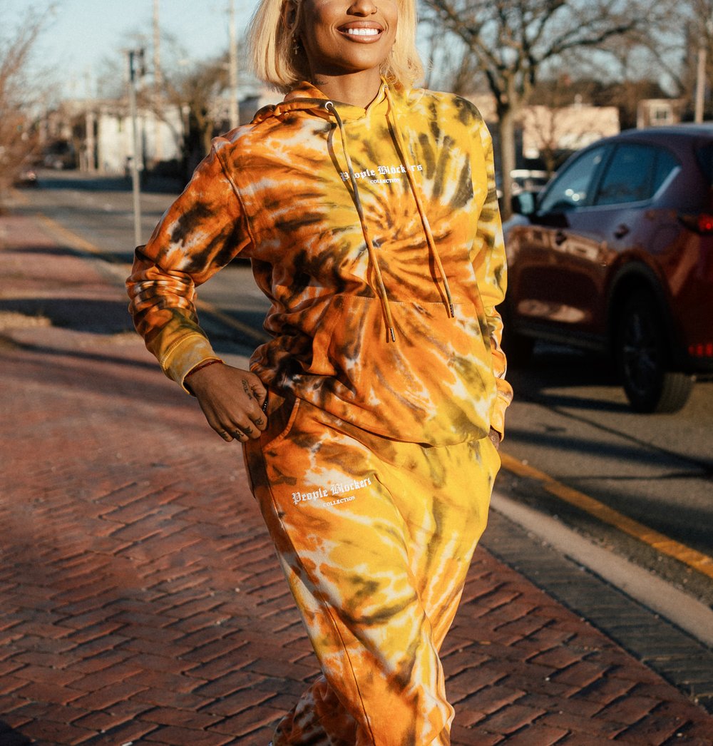 PB Tie Dye Sweatsuit Set