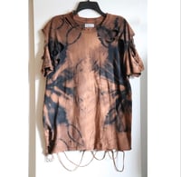 Image 3 of Bleach burnout lotus t-shirt 