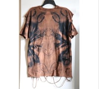 Image 4 of Bleach burnout lotus t-shirt 