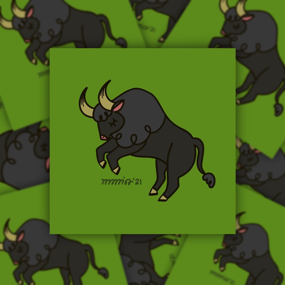 Image of Taurus Vinyl Sticker
