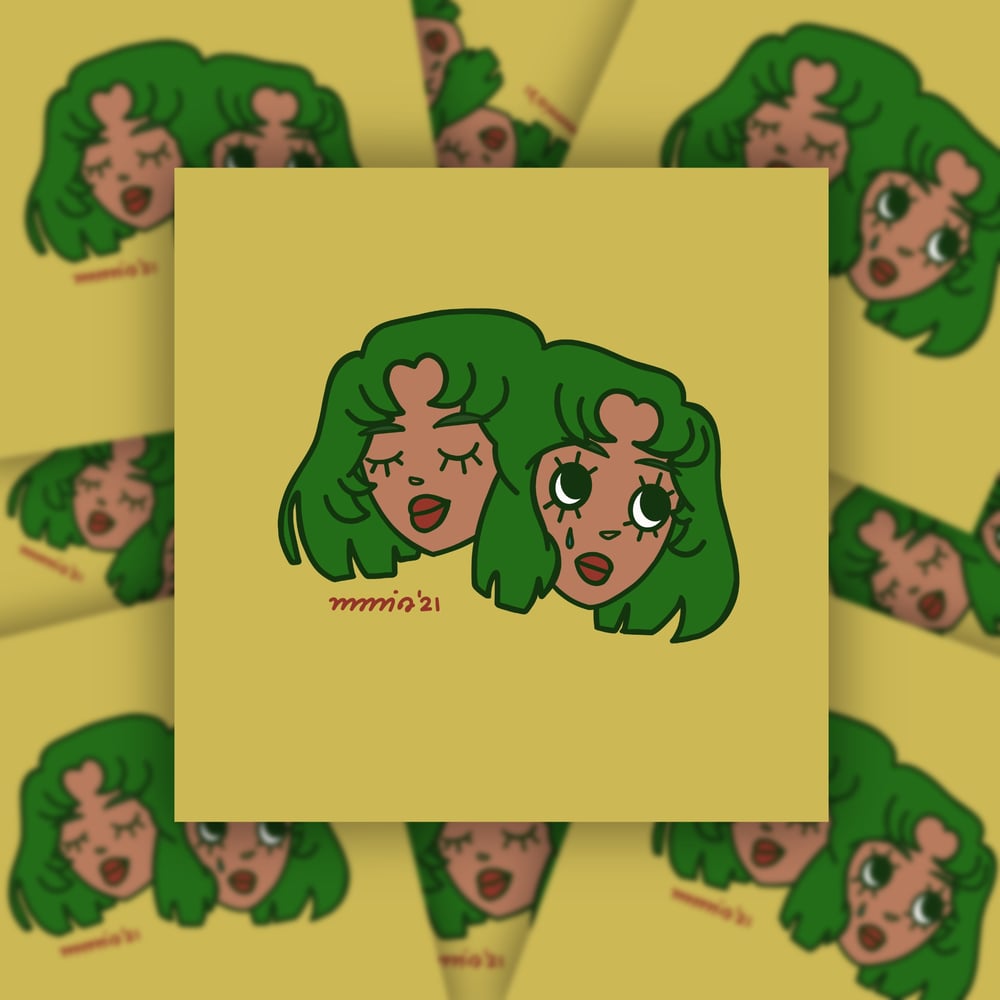 Image of Gemini Vinyl Sticker