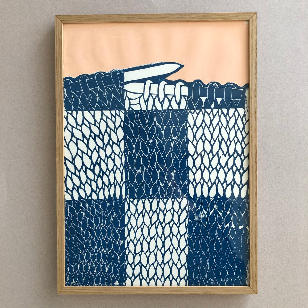 Image of Blue Knit