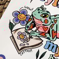 Image 2 of A4 Artsy Froggle Print 