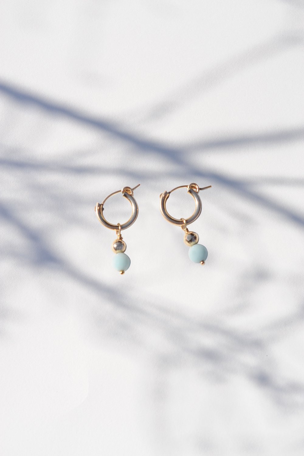Image of Boucles Lupita agate bleue