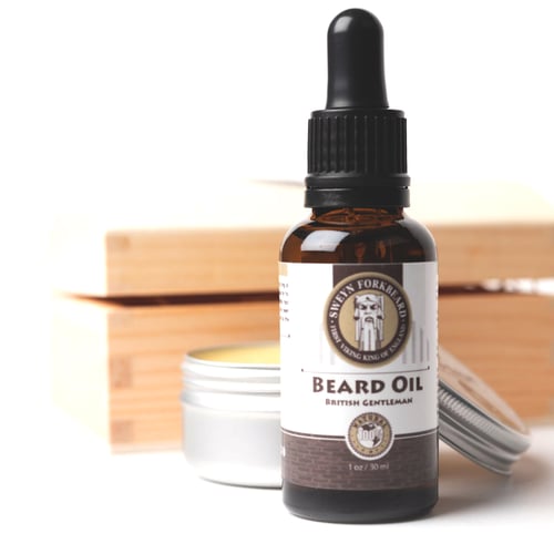 Image of Beard Oil + Beard Balm Wooden Box 